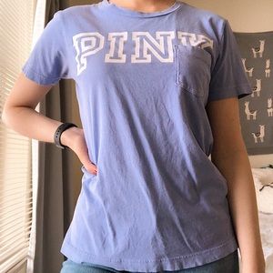 VS pink pocket tee
